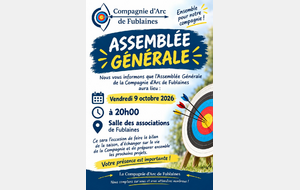 A vos agenda: l'Assemblée Générale approche!